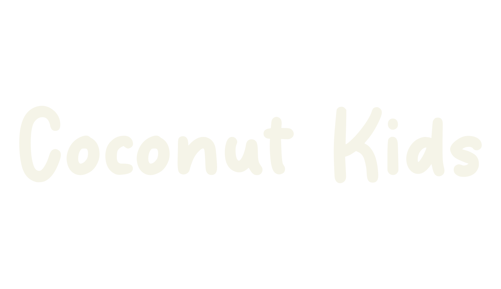 Coconut Kids, display font preview