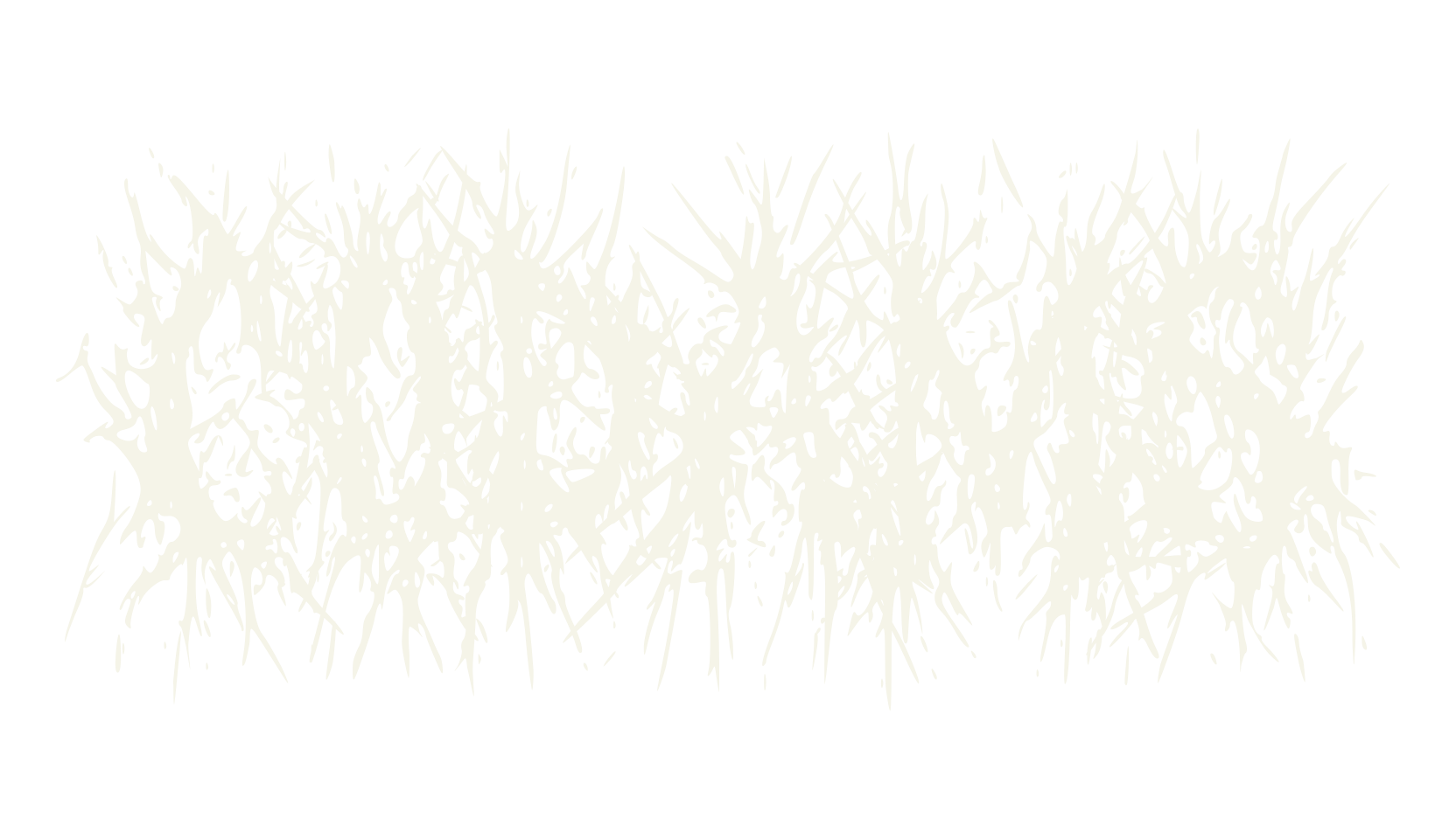 Codams, death metal font preview