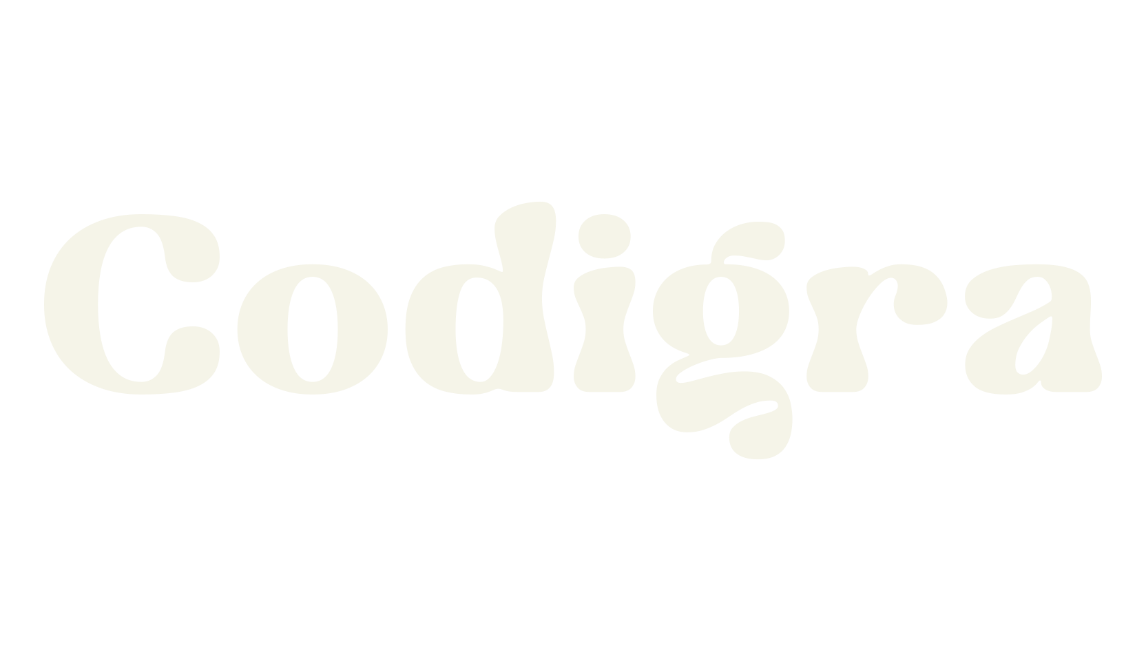 Codigra, retro font preview