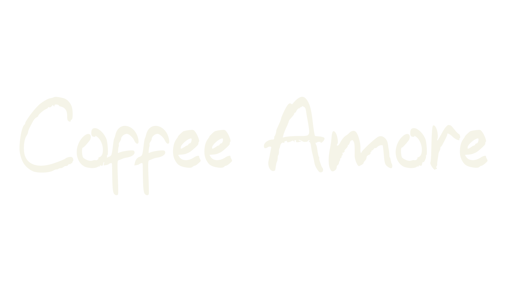 Coffee Amore, lettering font preview