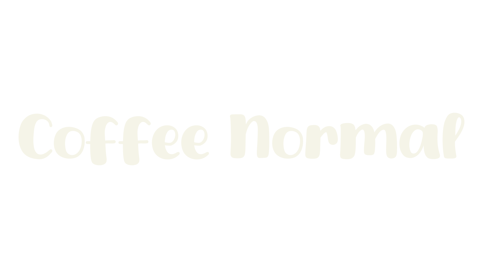 Coffee Normal, display market font preview