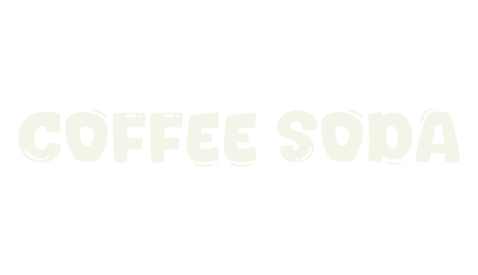 Coffee Soda, display market font preview
