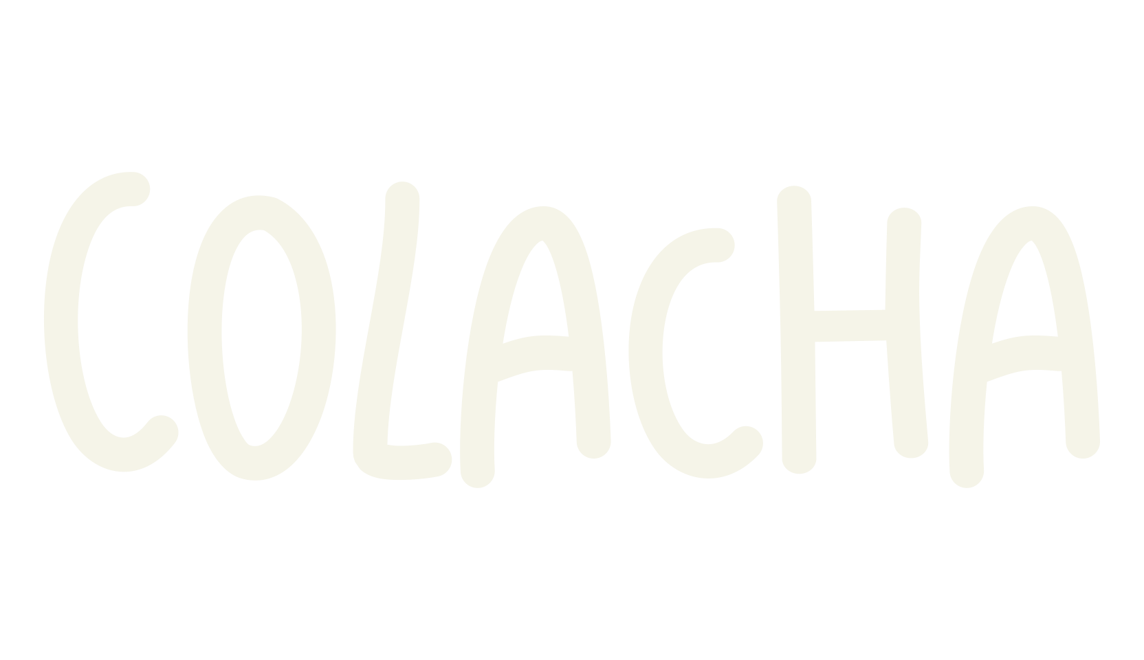 Colacha, handwriting font preview