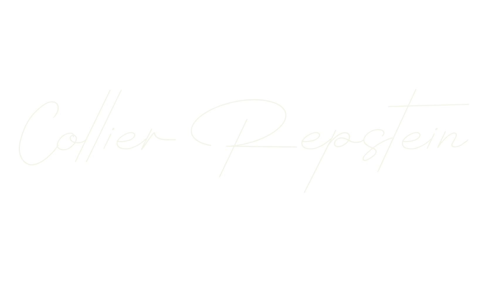 Collier Repstein, handwriting font preview