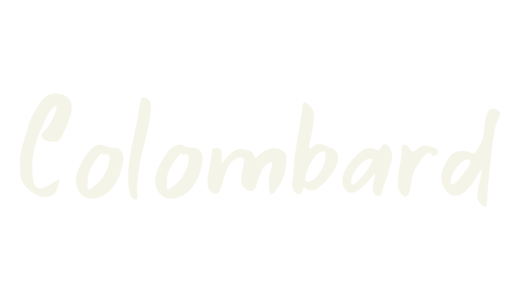 Colombard, pretty font preview