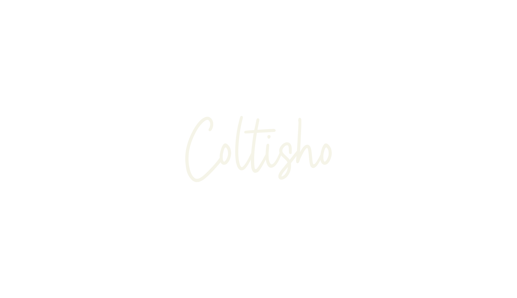 Coltisho, fashion sign font preview