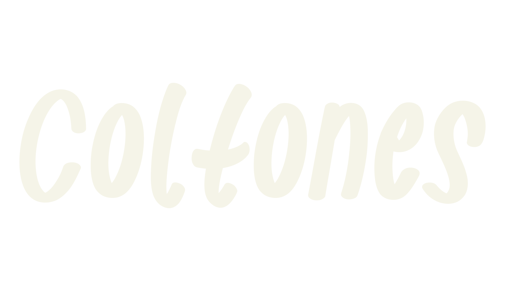 Coltones, cursive font preview
