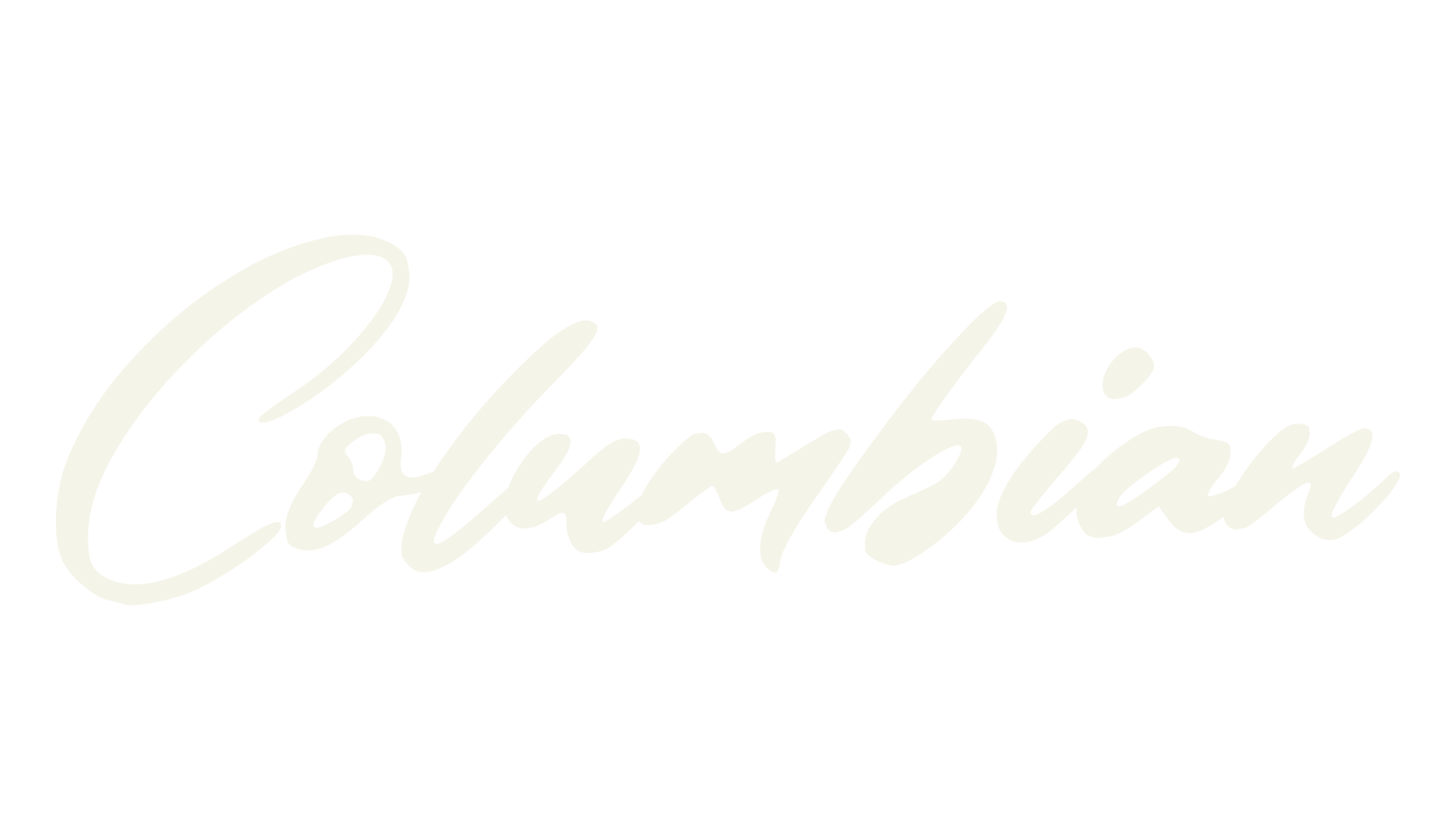 Columbian, fashion script font preview