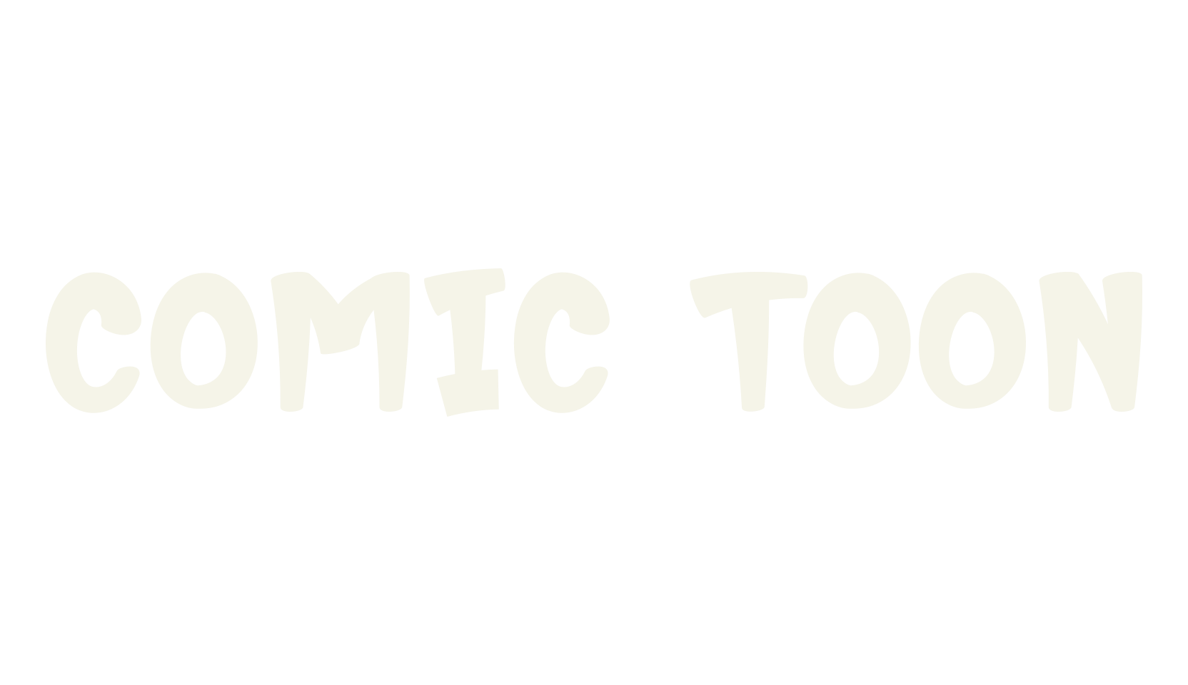 Comic Toon, script font preview