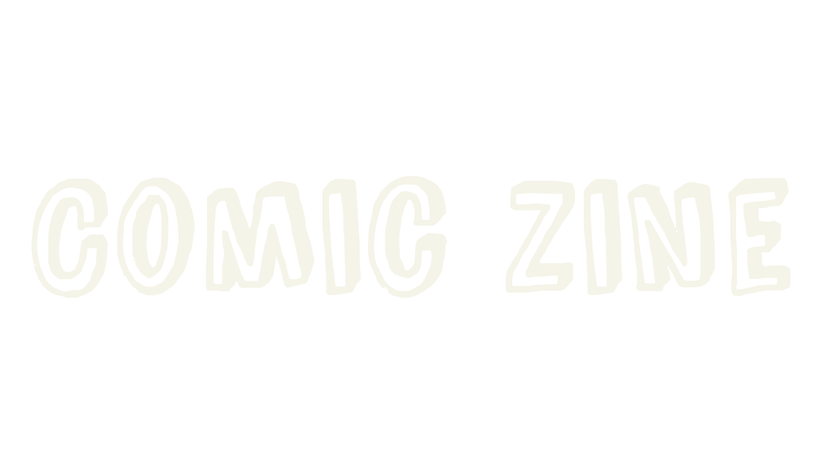 Comic Zine, handwritten font preview