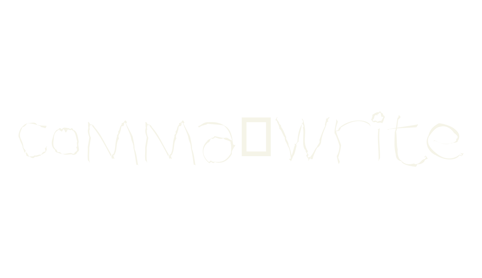 Comma Write, handwriting font preview