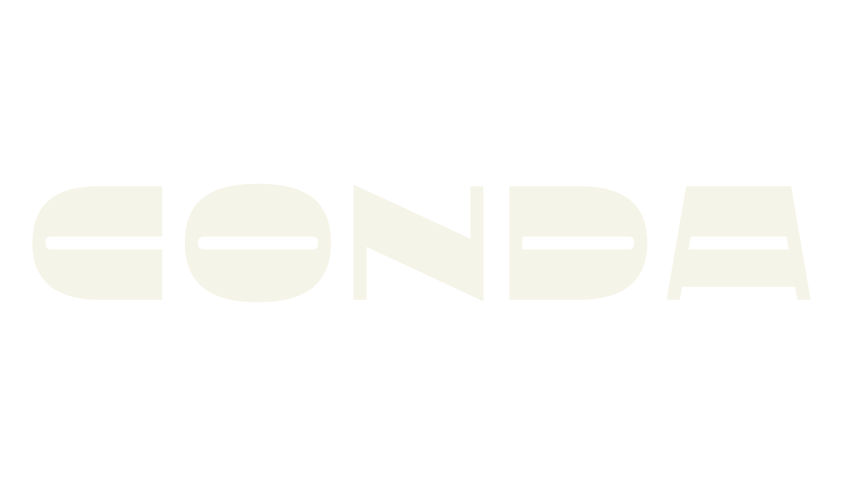 Conda, techno font preview