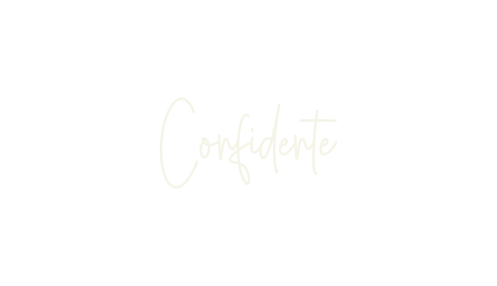 Confidente, handwritten font preview