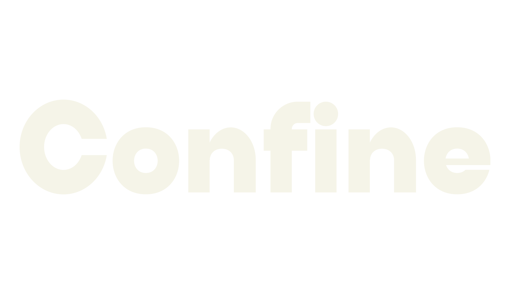 Confine, bold font preview