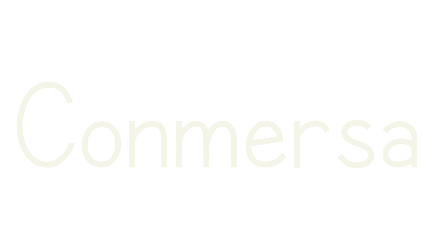 Conmersa, sans serif font preview
