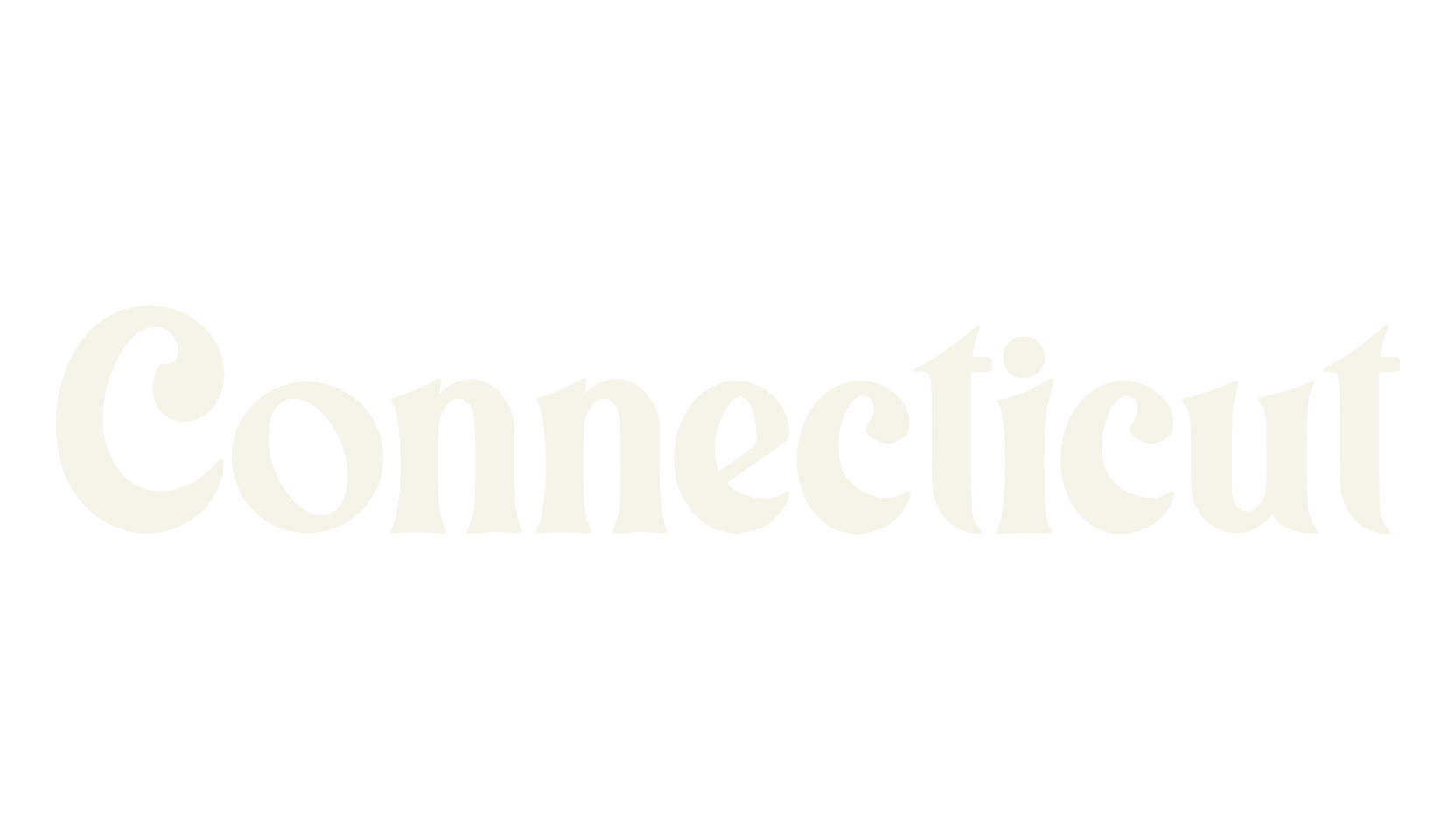 Connecticut, fashion script font preview