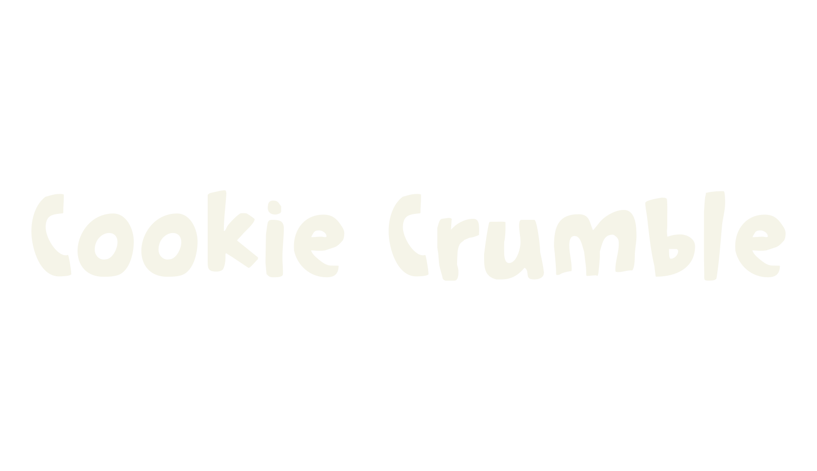 Cookie Crumble, display market font preview