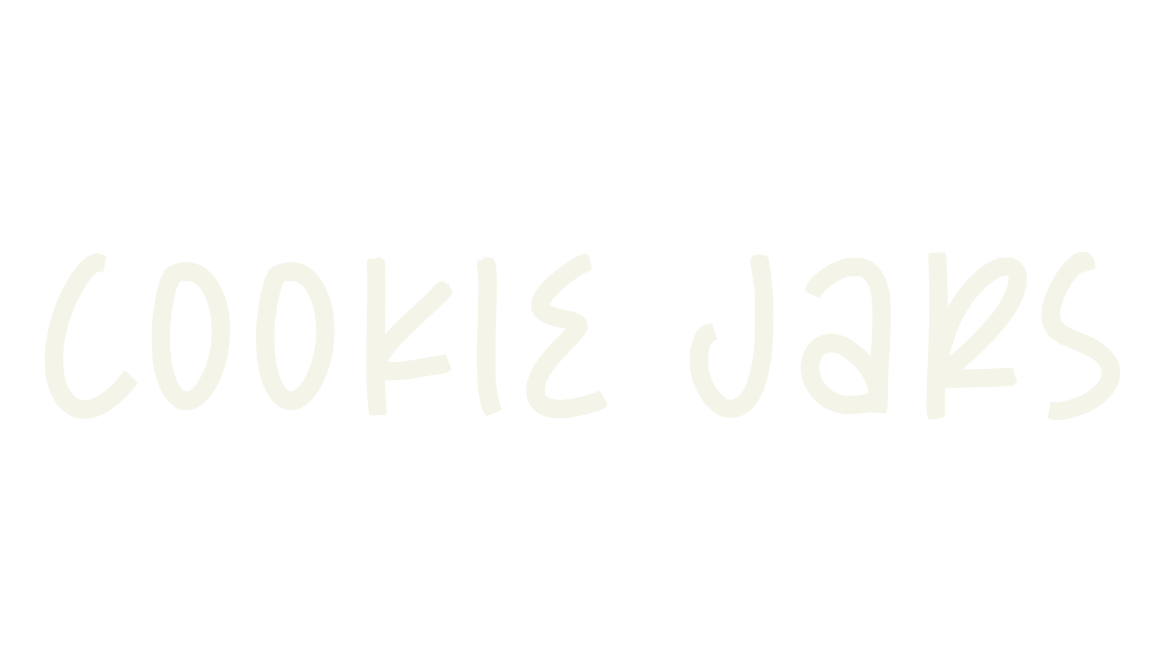 Cookie Jars, fashion script font preview