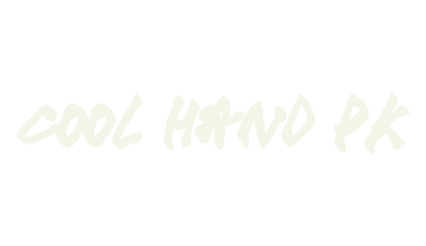 cool hand pk, hand font preview