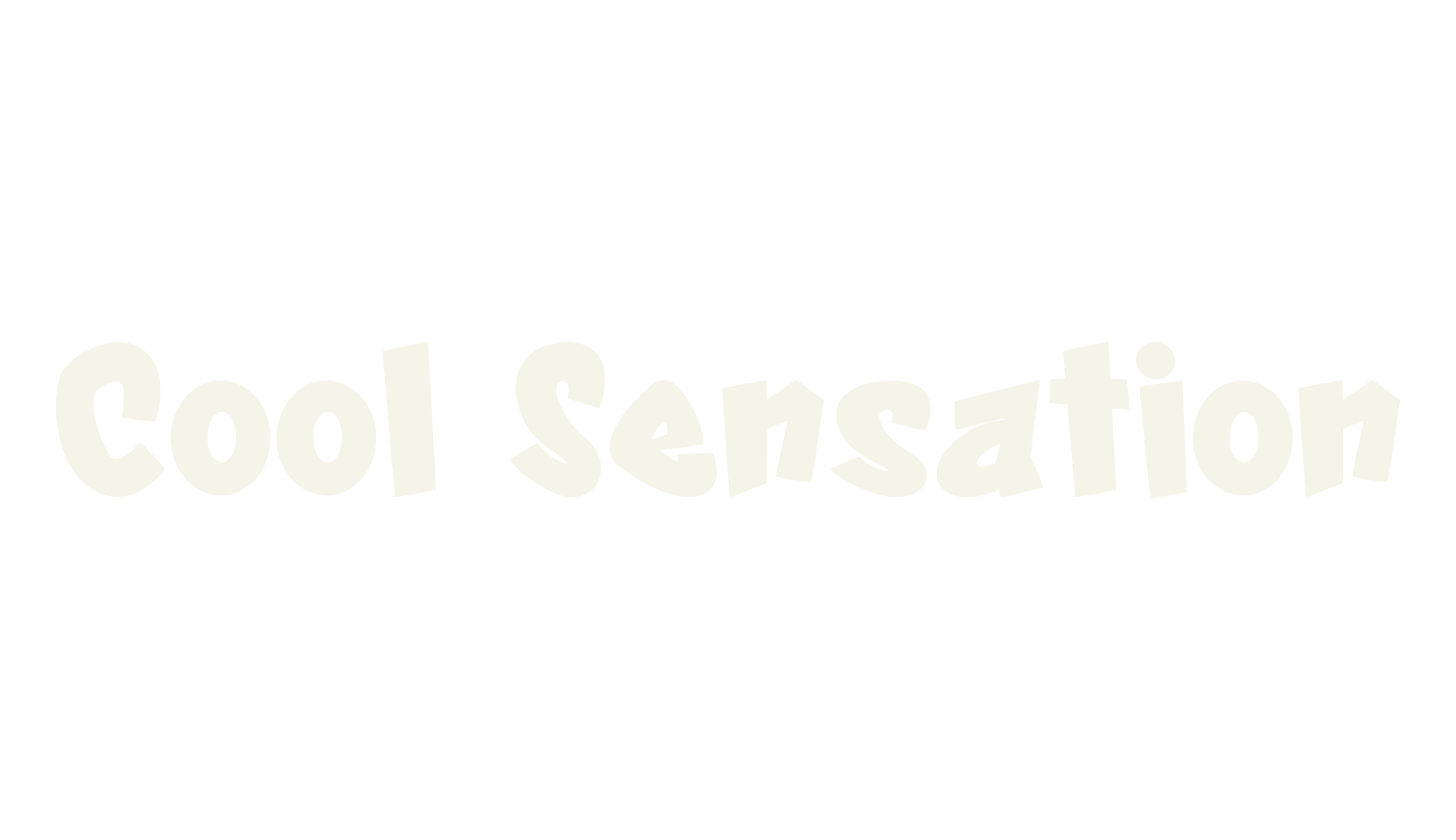 Cool Sensation, graffiti font preview