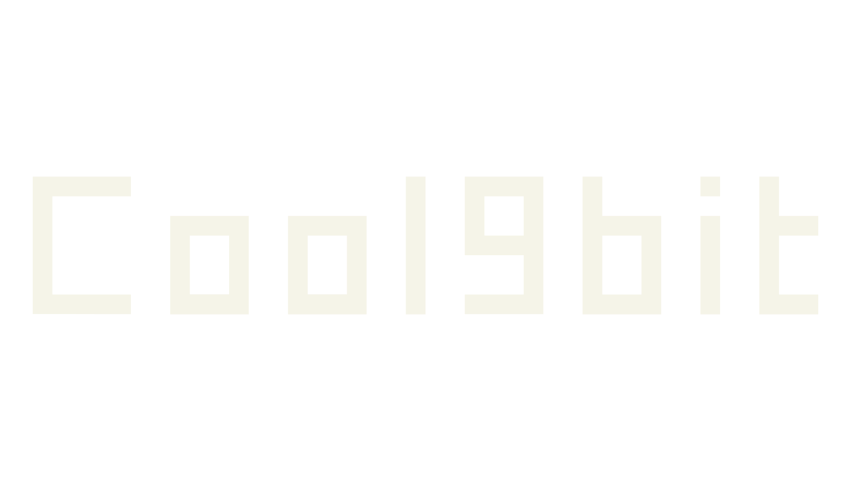 Cool9bit, pixel font preview