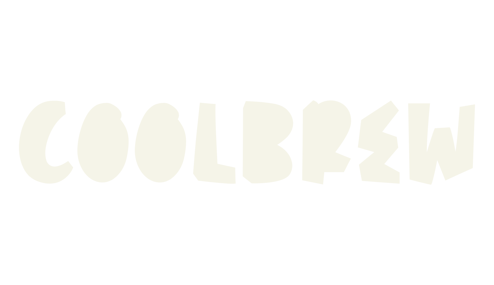 Coolbrew, handwritten font preview