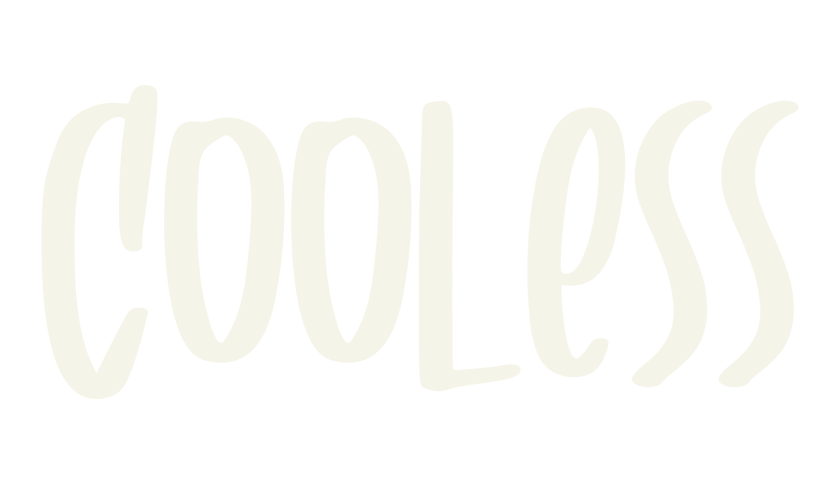 Cooless, artistic font preview