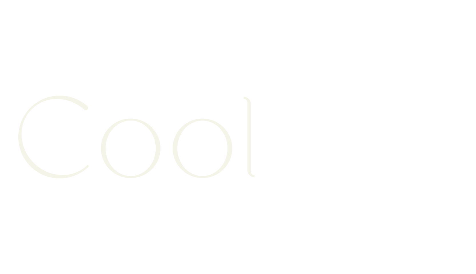 Cooltura, cyrillic font preview