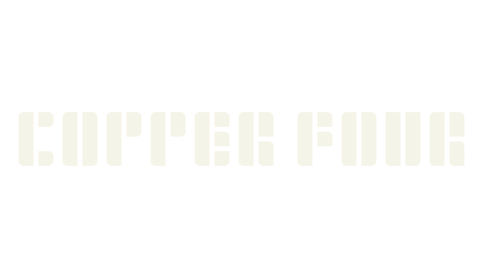 Copper Four, disco font preview