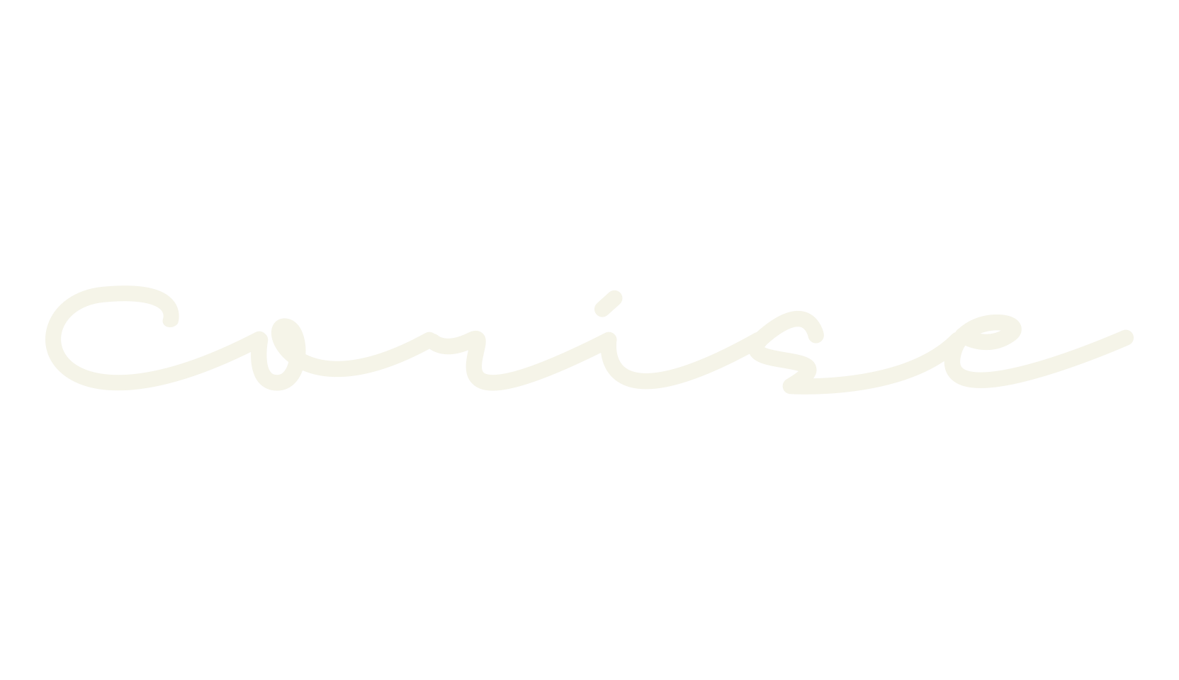 Corise, cursive font preview
