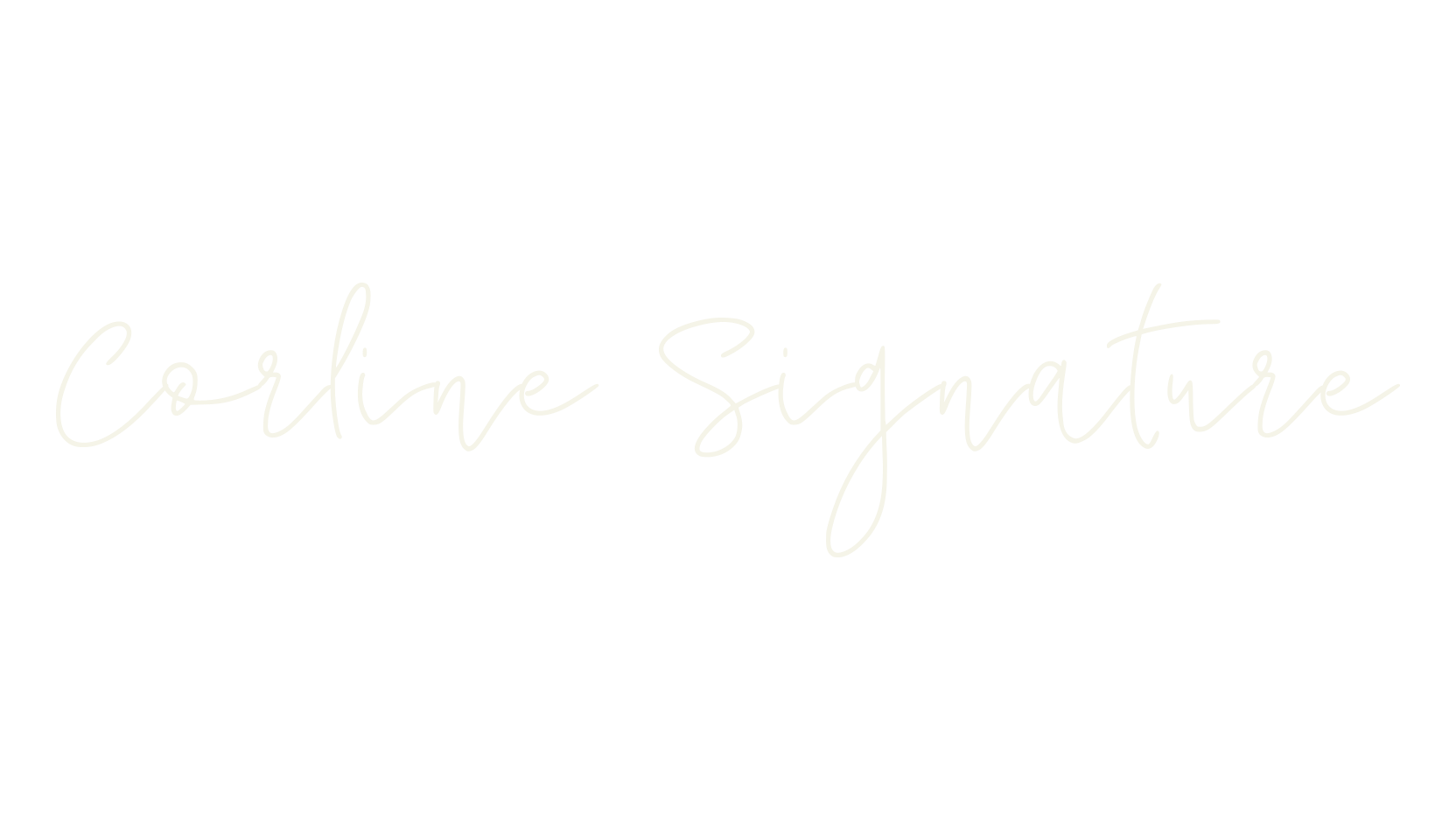 Corline Signature, signature font preview