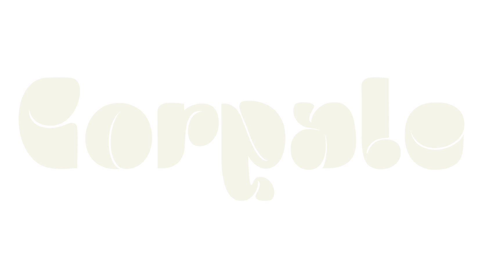 Corpale, fun font preview