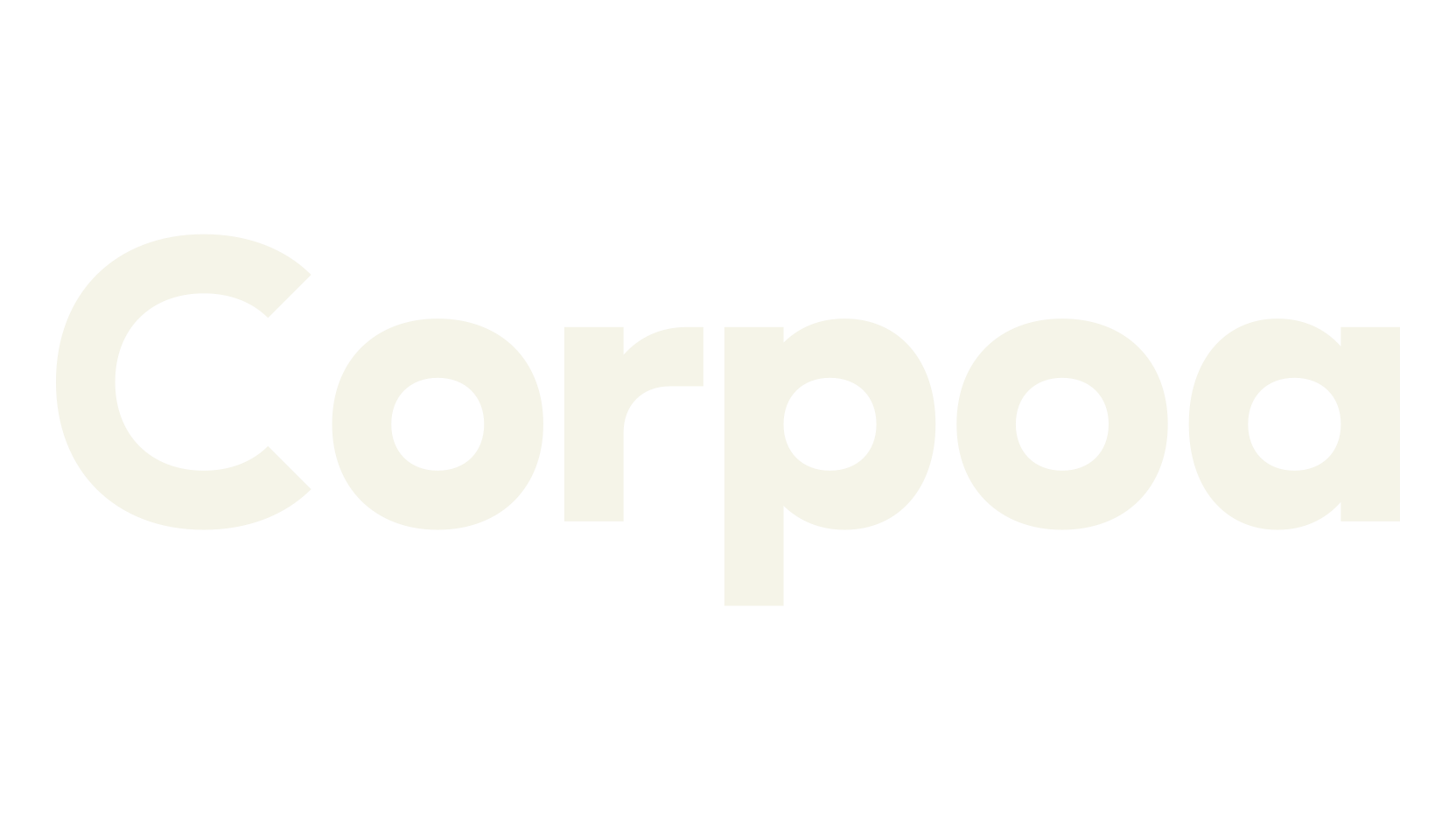 Corpoa, rounded font preview