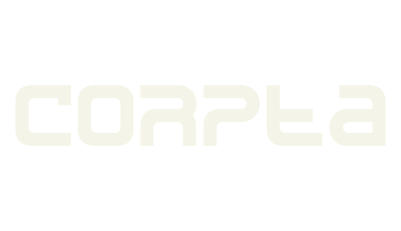 Corpta, cyber font preview