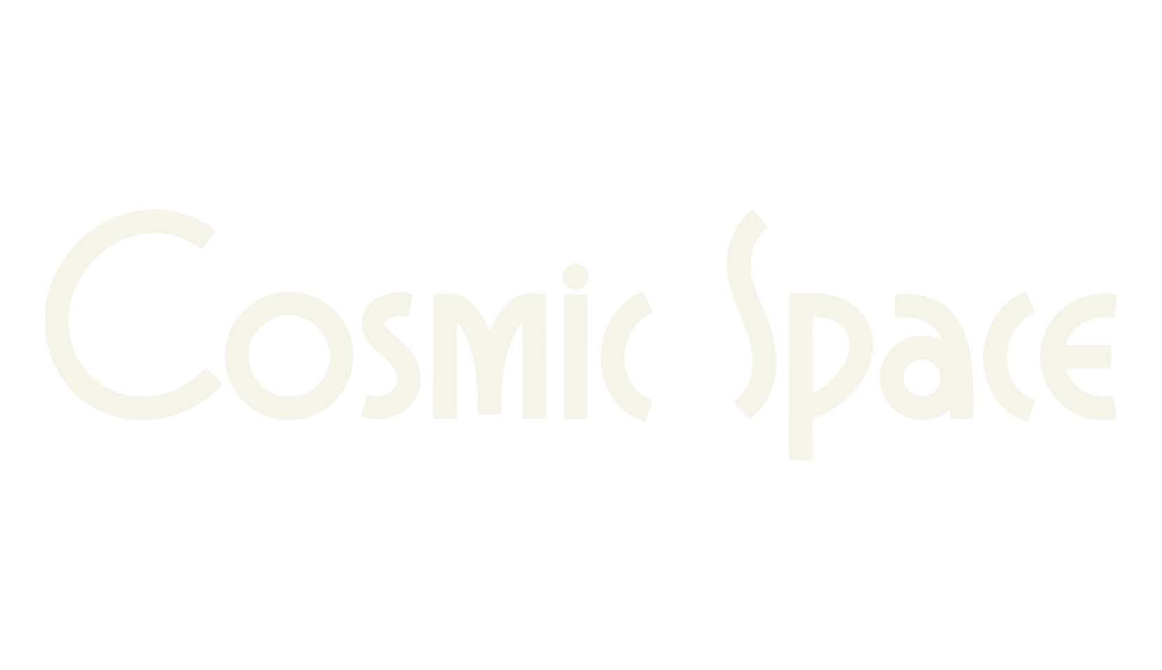 Cosmic Space, creative font preview