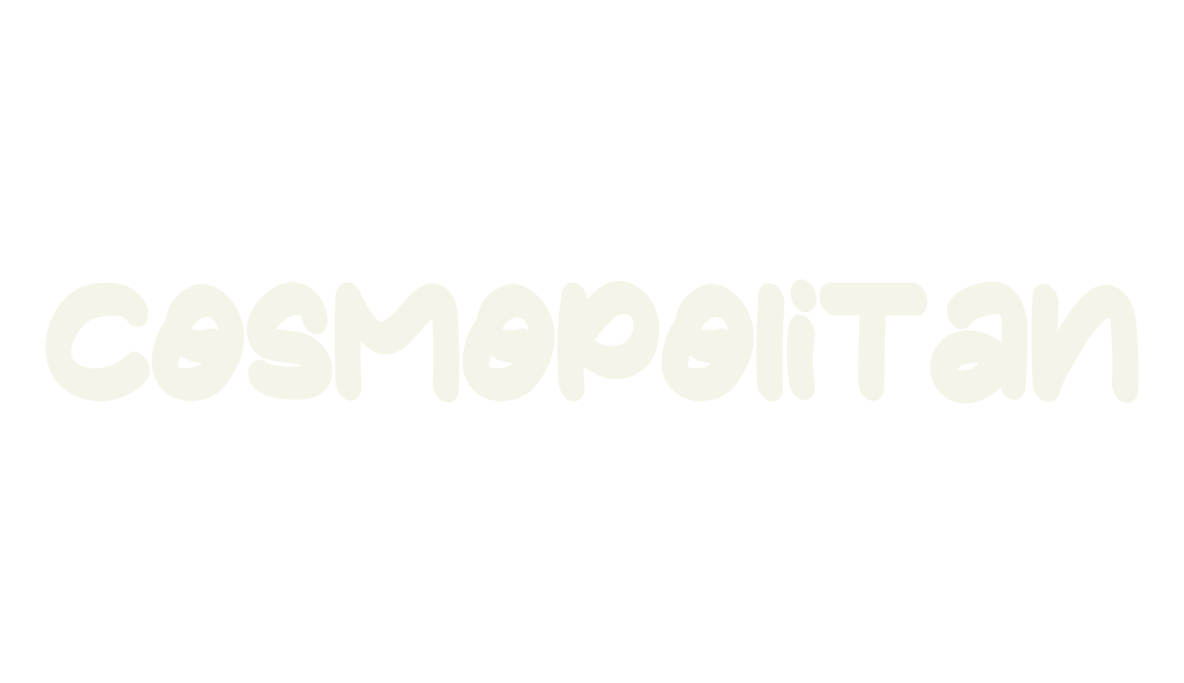 Cosmopolitan, pretty font preview