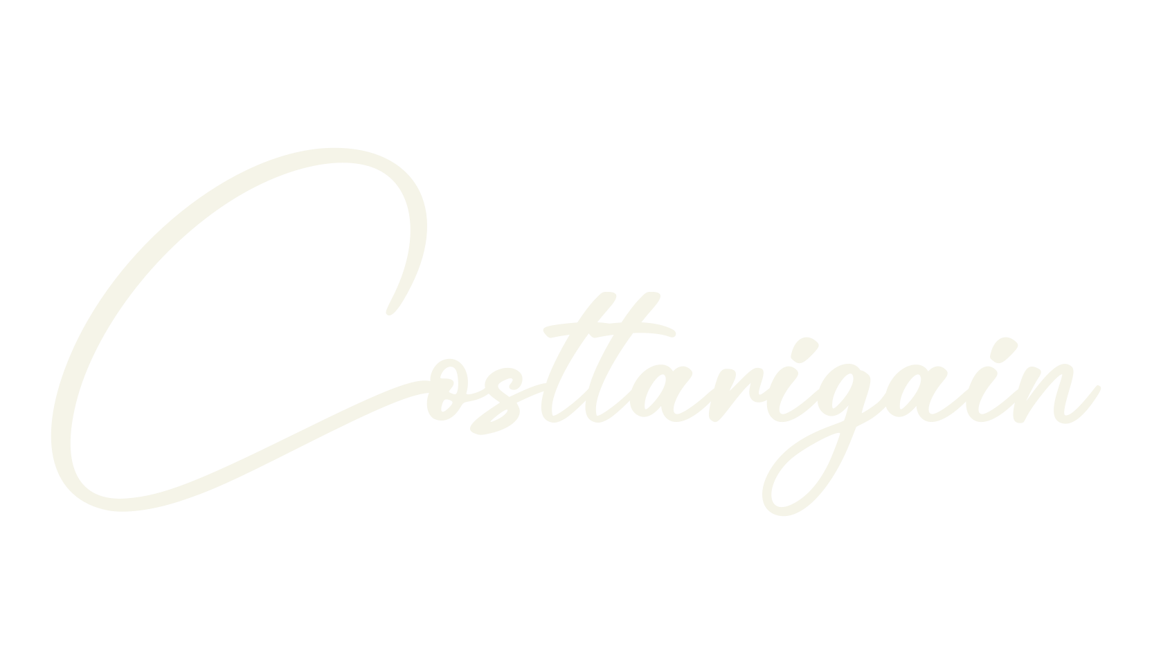 Costtarigain, signature font preview