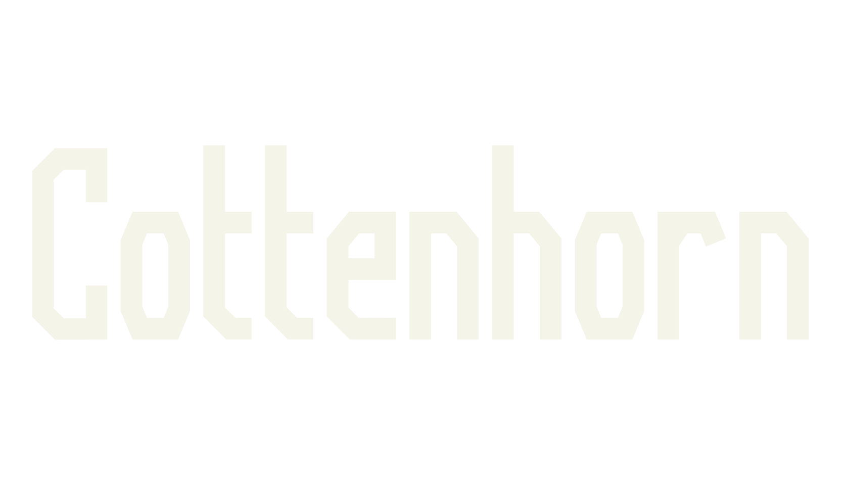 Cottenhorn, gothic font preview