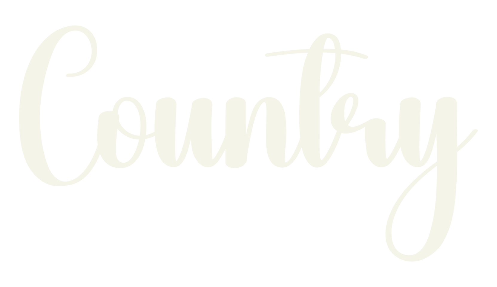 Country, calligraphy font preview