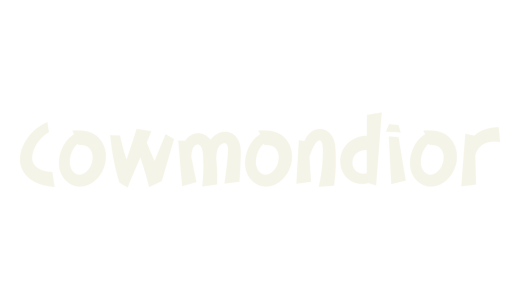 Cowmondior, serif font preview
