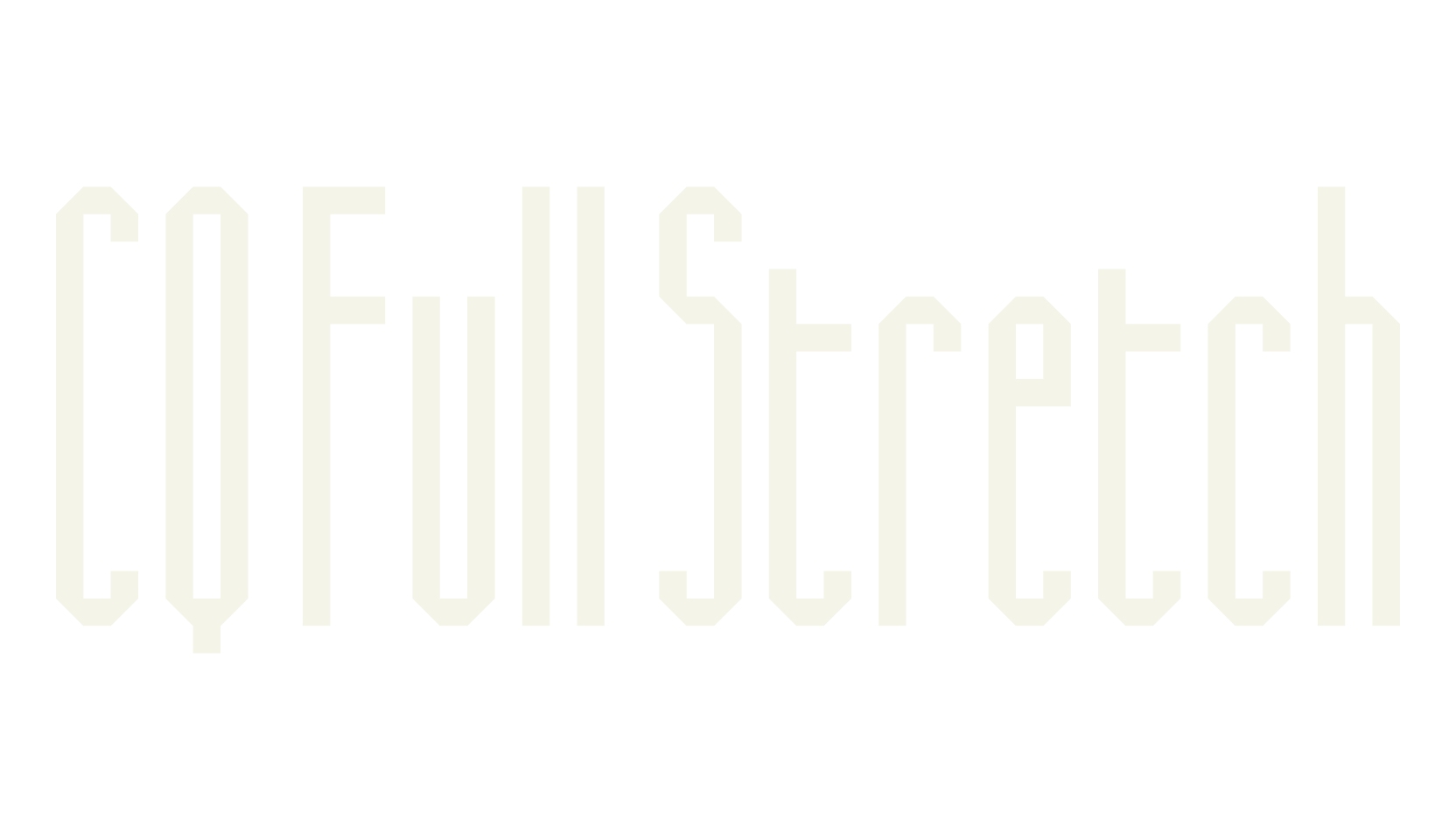 CQ Full Stretch, display market font preview