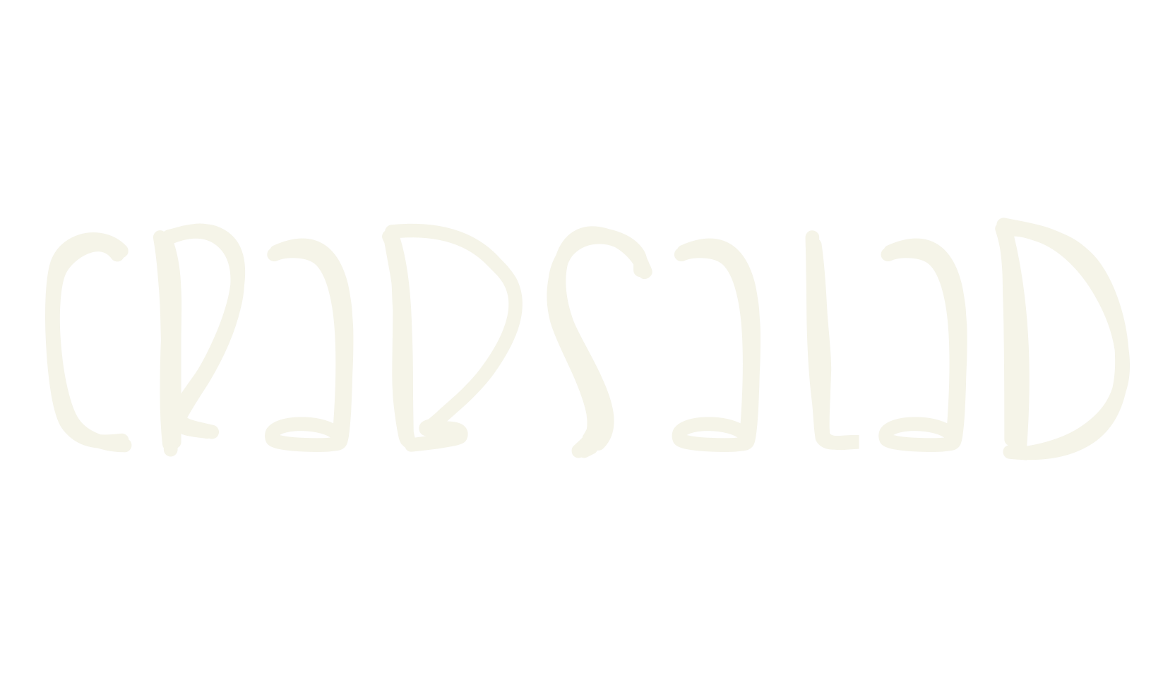 CrabSalad, handwritten font preview