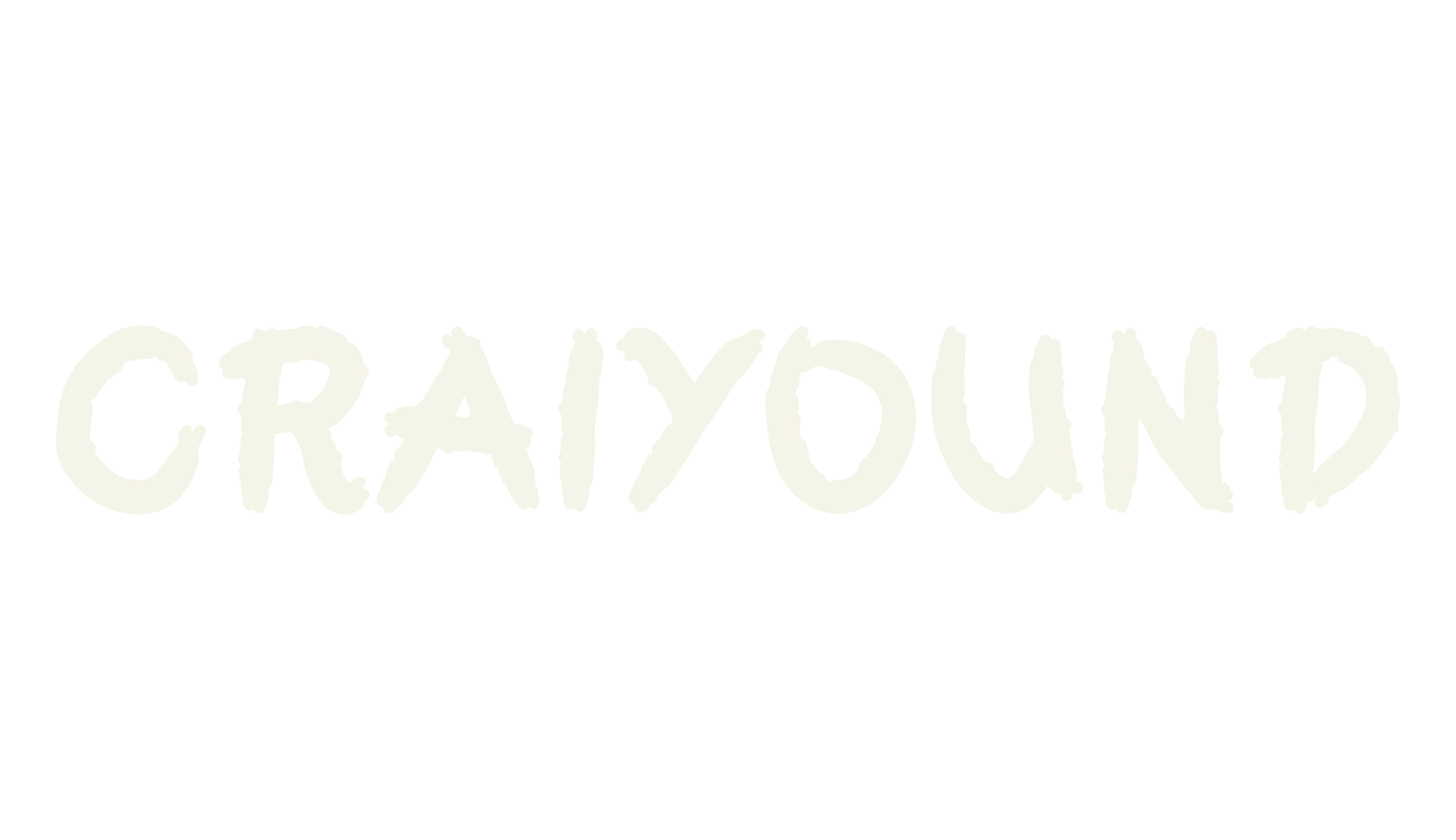 Craiyound, spooky font preview