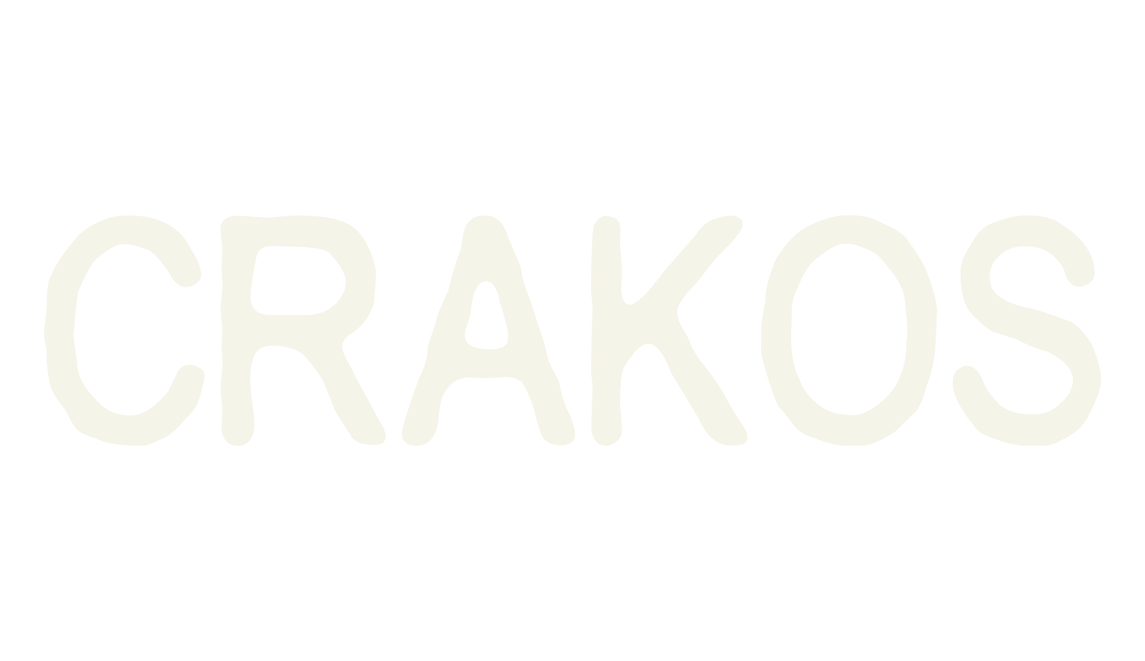Crakos, sans font preview