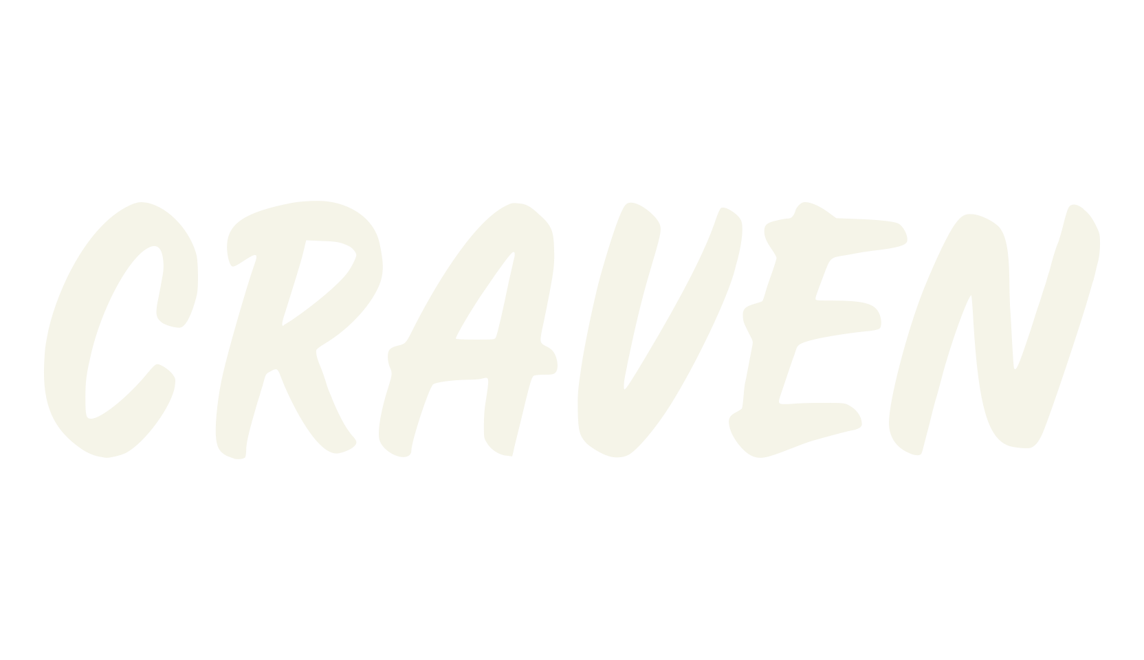 Craven, cursive font preview