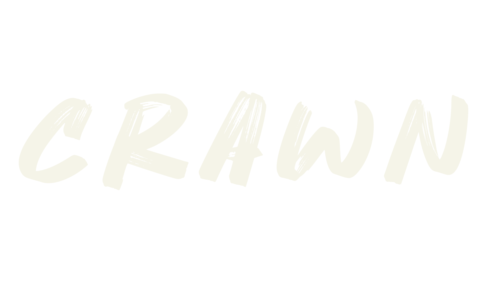 CRAWN, handwriting font preview