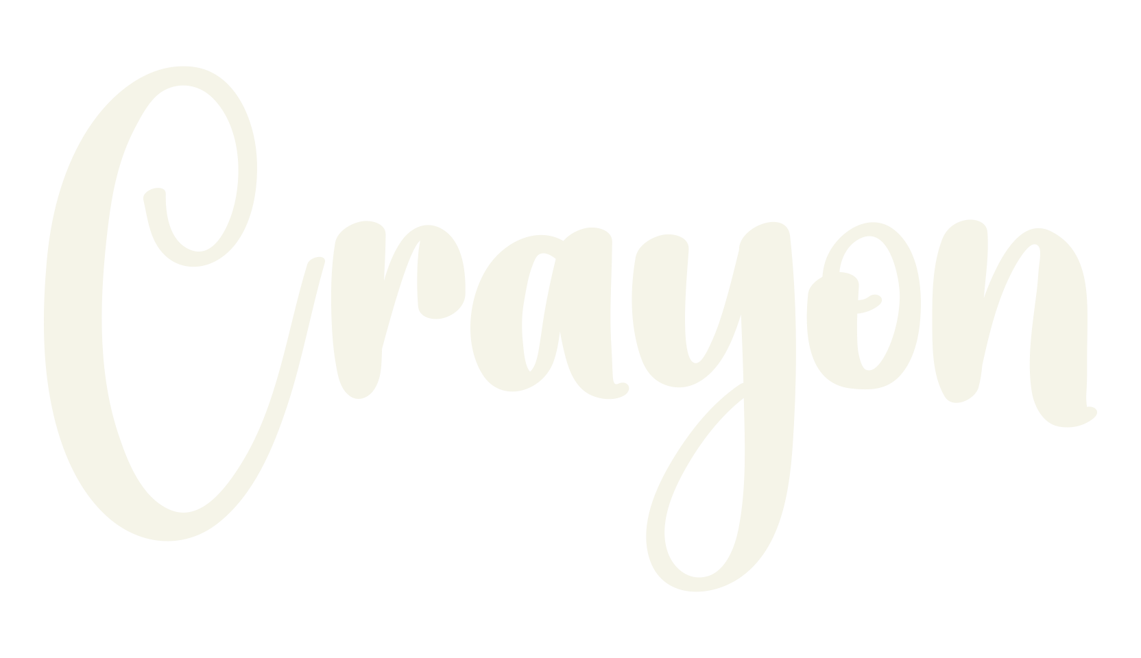 Crayon, fashion script font preview