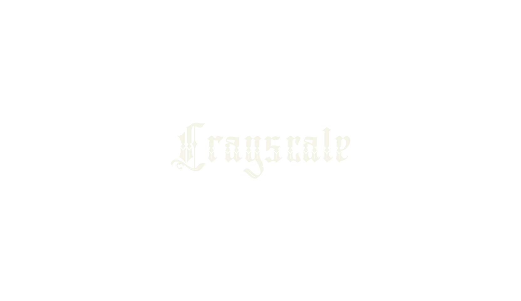 Crayscale, metal font preview