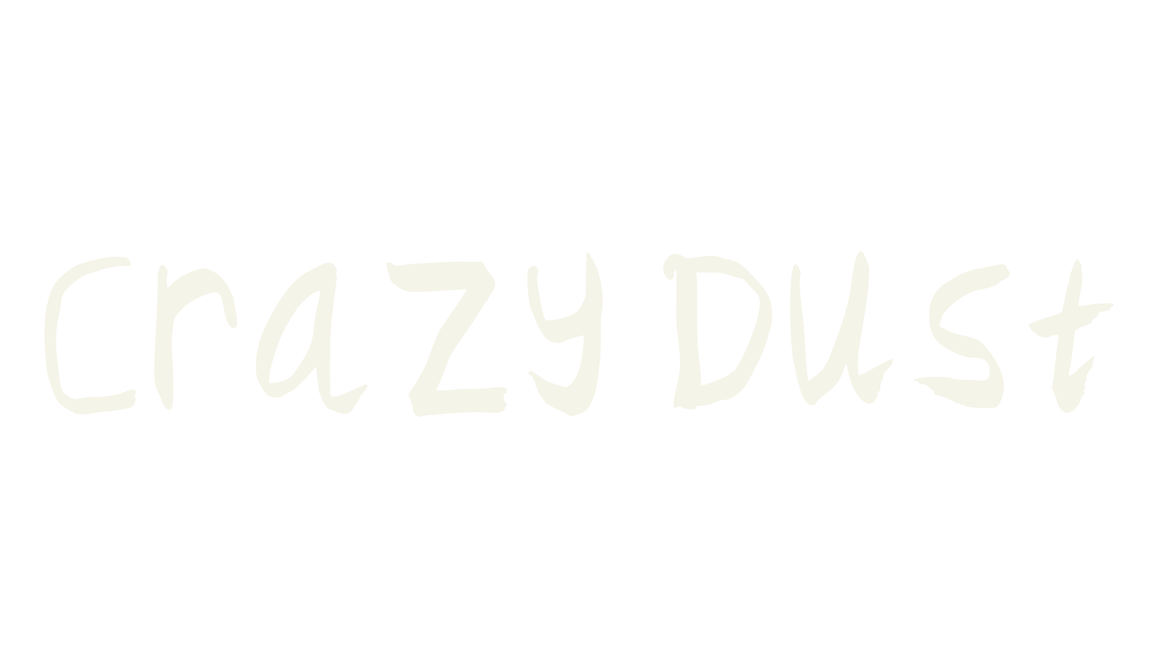 Crazy Dust, display font preview