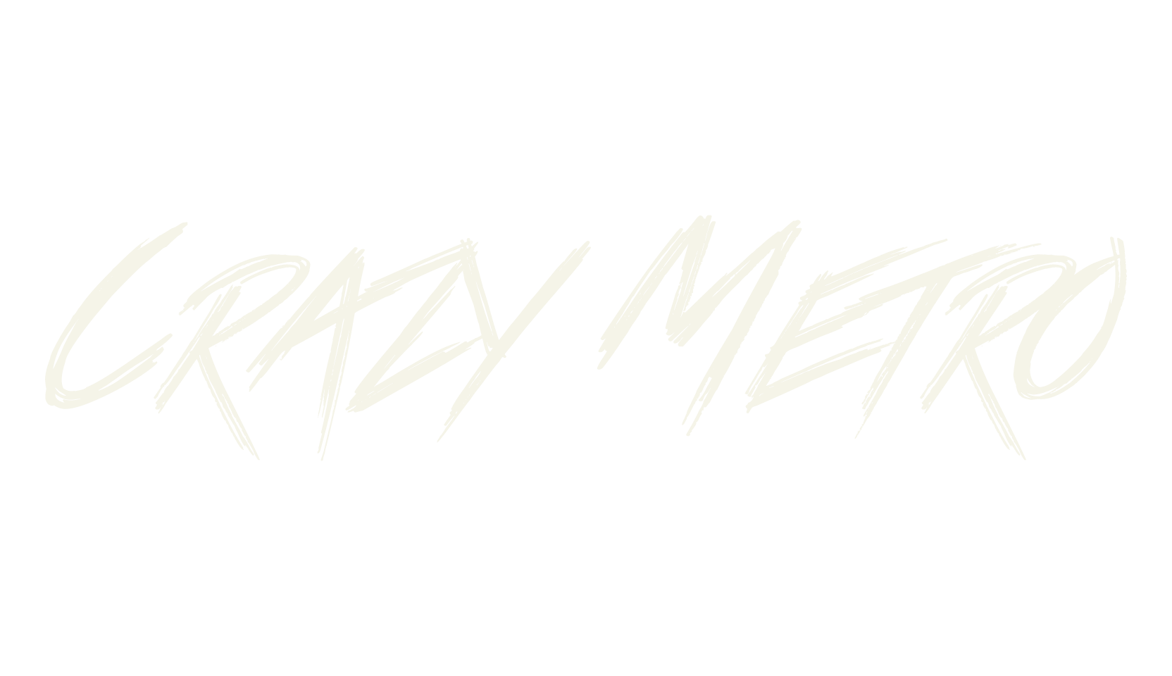 Crazy Metro, fantasy font preview